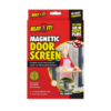 Beat It Magnetic Door Screen White 210x100cm