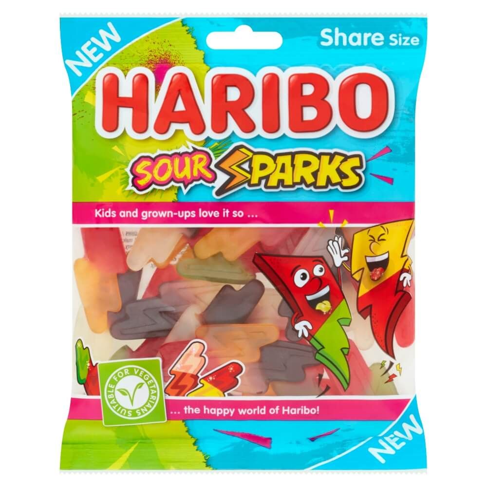 Haribo Sour Sparks 175g