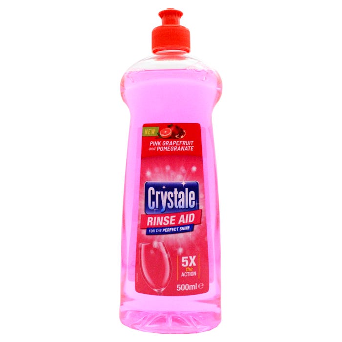 Crystale Pink Dishwasher Rinse Aid 500ml