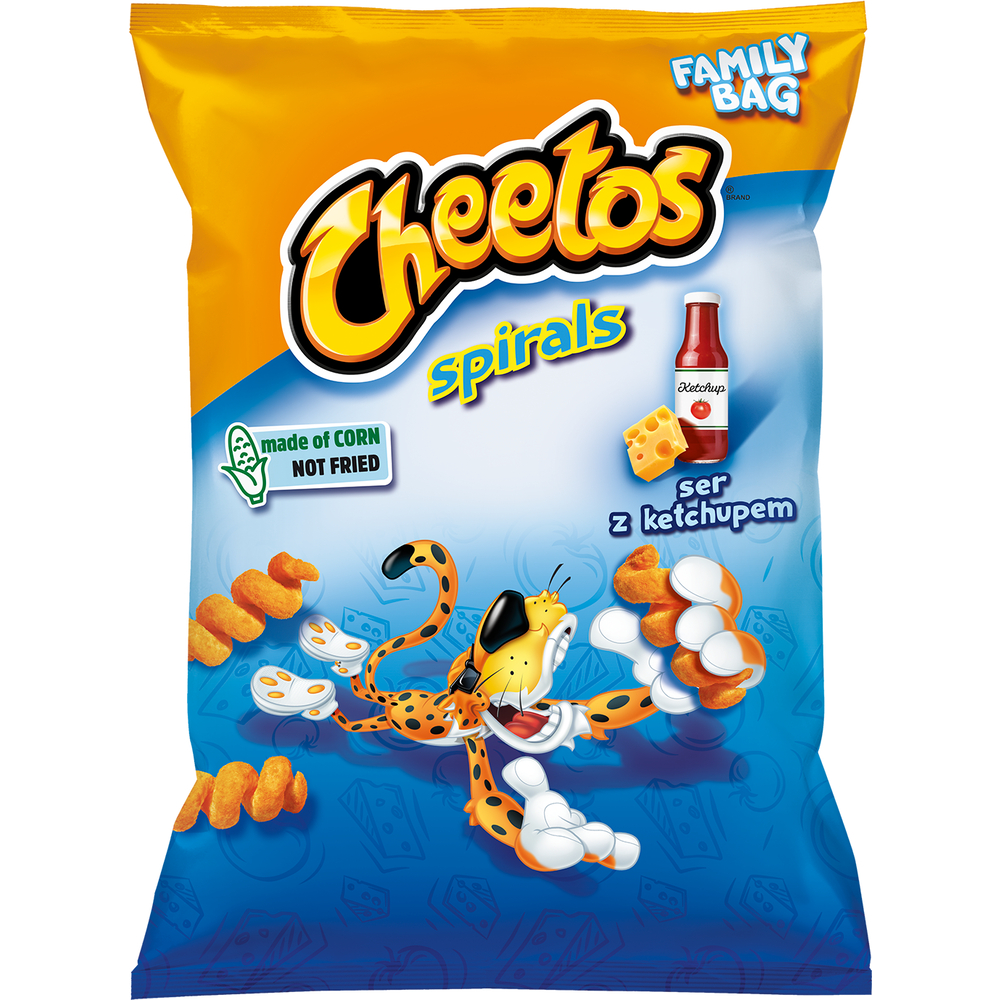 Cheetos Ketchup Spirals 130g