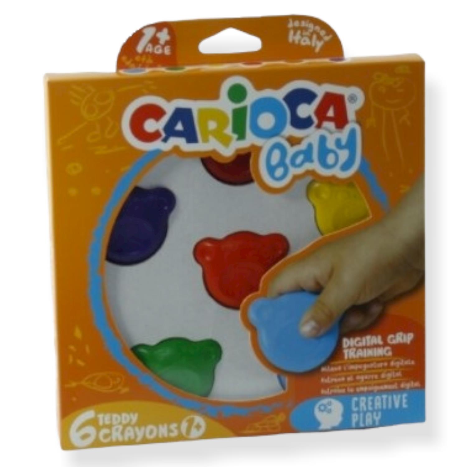 Carioca Baby Crayons 6pk