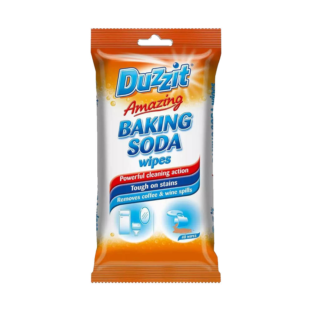 Duzzit Amazing Baking Soda Wipes 40pk