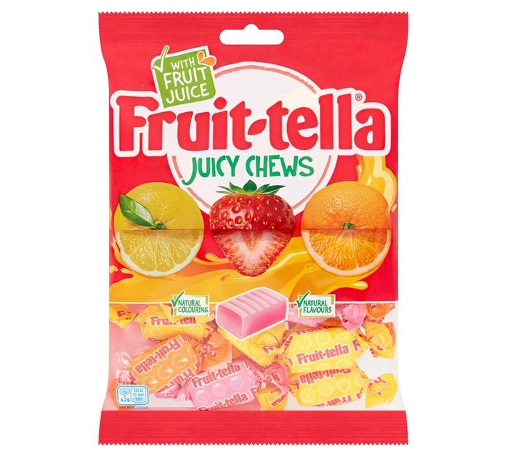 Fruit-tella Juicy Chews 180g
