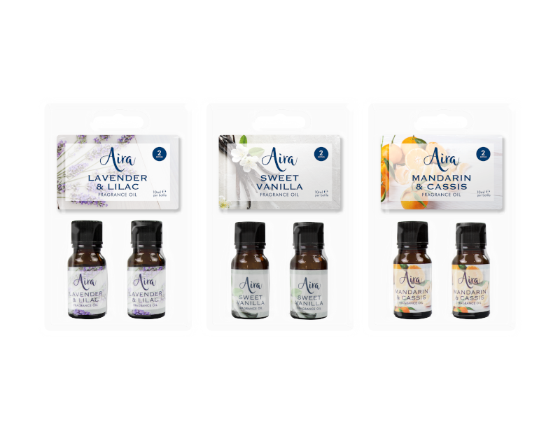 Aira Fragrance Oils 10ml 2pk Div.Typer