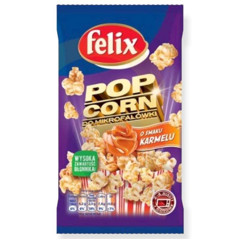 Felix Pop Corn Caramell Microwave 90g