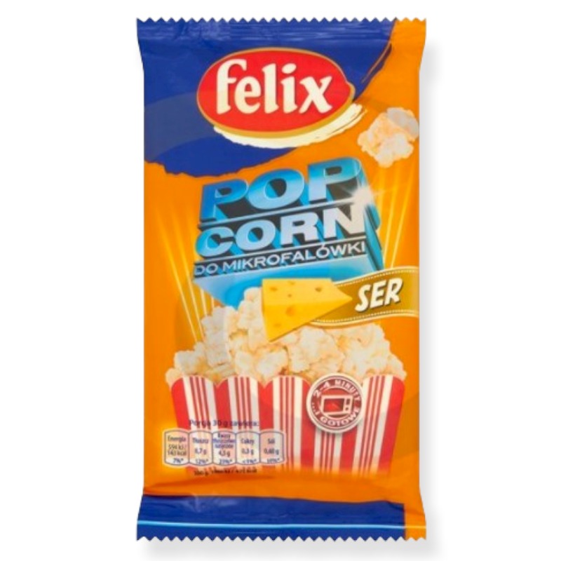 Felix Pop Corn Cheddar Microwave 90g
