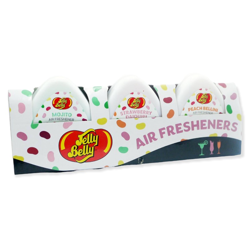 Jelly Belly Cocktail Mini Air Fresheners 3pk