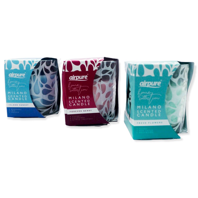 Airpure Milano Scented Candle Div.Typer
