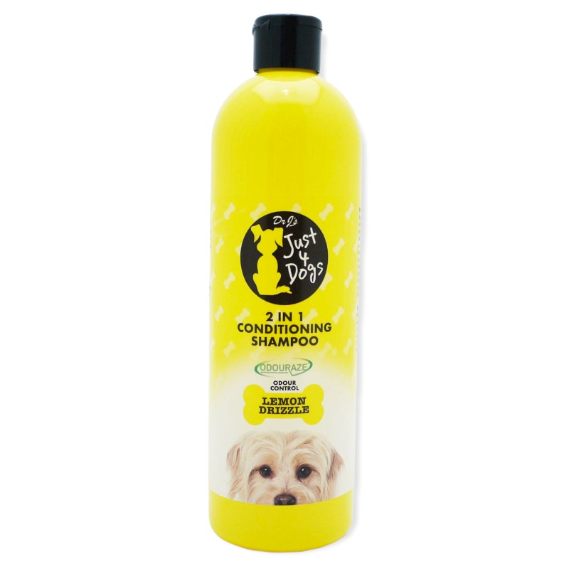 Just4Dogs Lemon Drizzle 2in1 Conditioning Shampoo 500ml