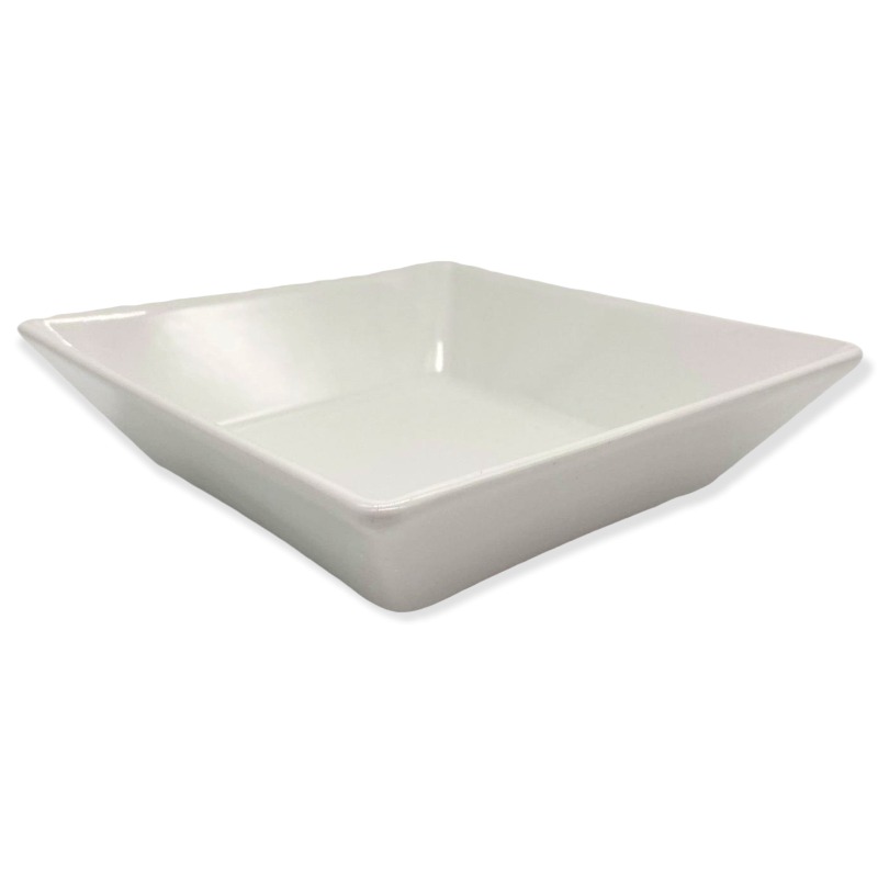 Ivory Tallerken Dyp 18x18x5cm