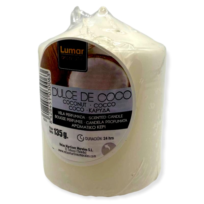 Lumar Duftlys Coconut 135g