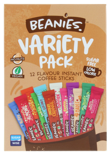 Beanies Variety Pack Instant Coffee 12pk