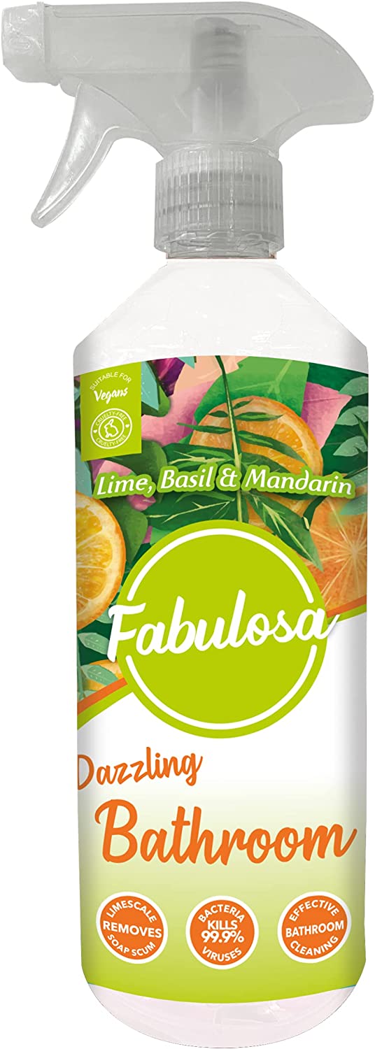 Fabulosa Dazzling Lime,Basil&Mandarin Bathroom Spray 500ml