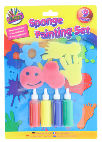 Artbox Sponge Painting Set 9pk