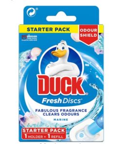 Duck Marine Fresh Discs Toilet Cleaner Starter Pack