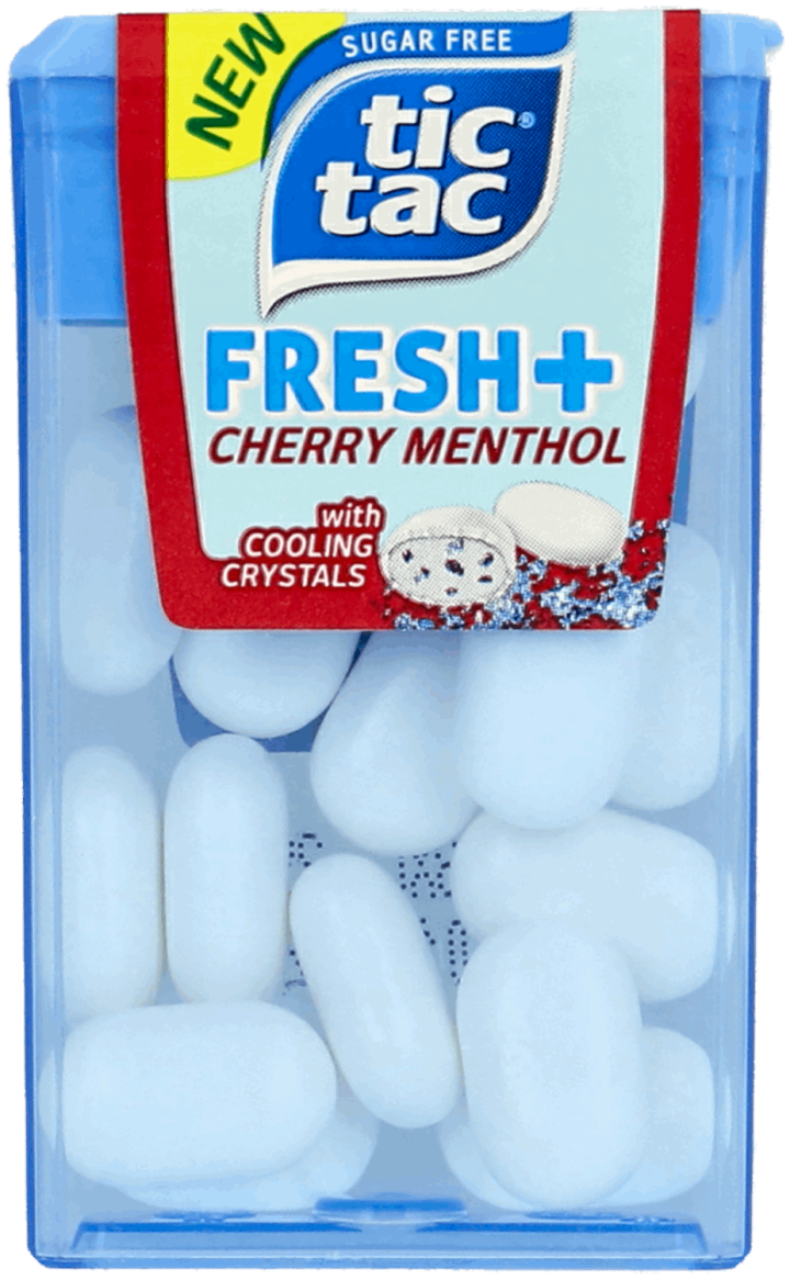Tic Tac Fresh+ Cherry Menthol 12g