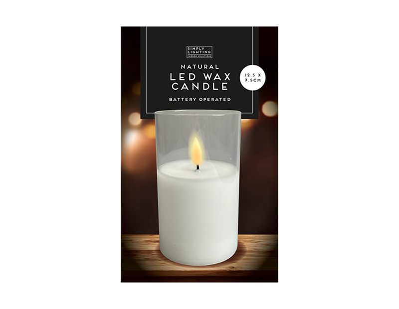 Simply Lighting LED Wax Candle 12,5x7,5cm
