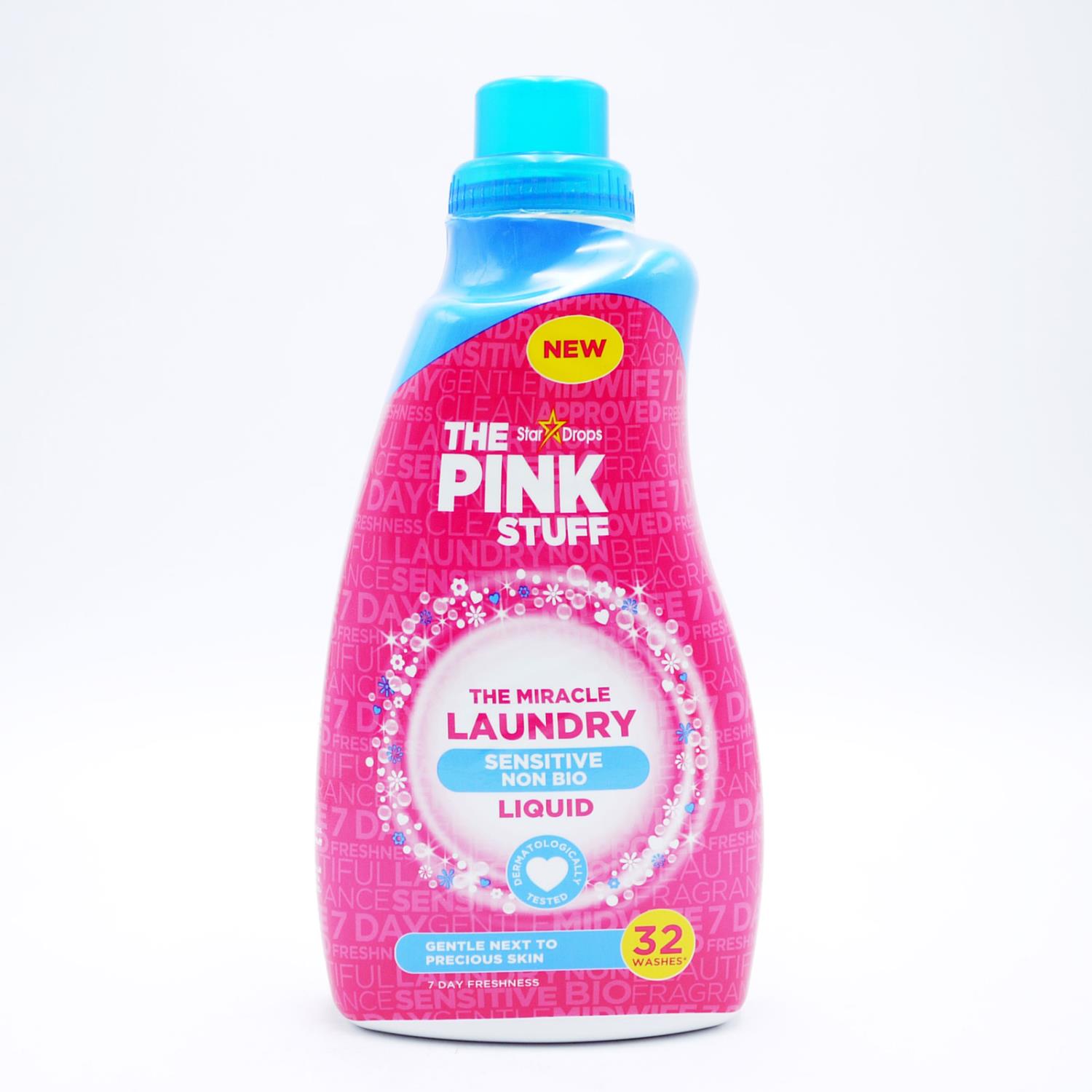 The Pink Stuff Miracle Sensitive Non-Bio Laundry Liquid 960ml