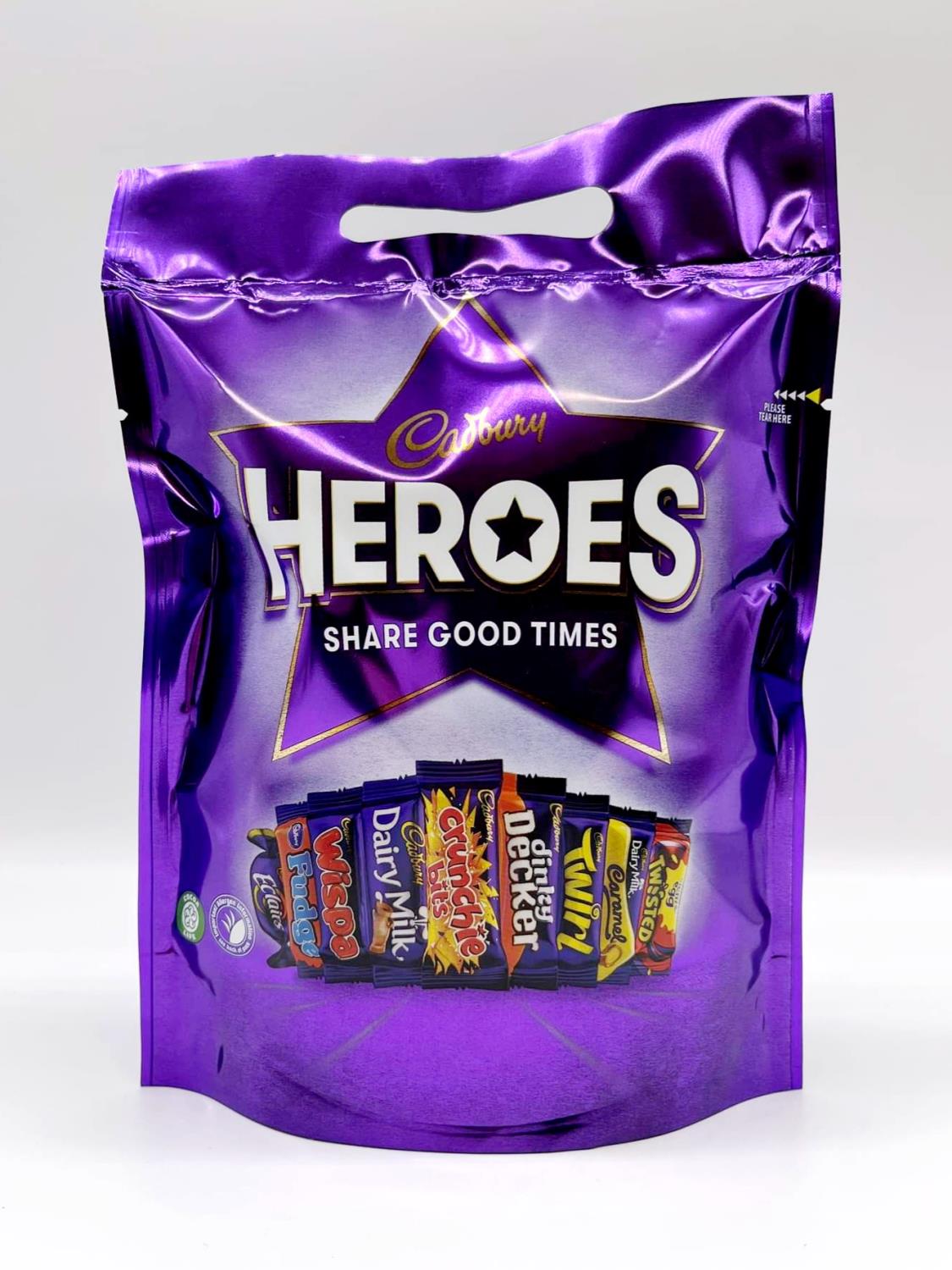 Cadbury's Heroes Pouch 357g
