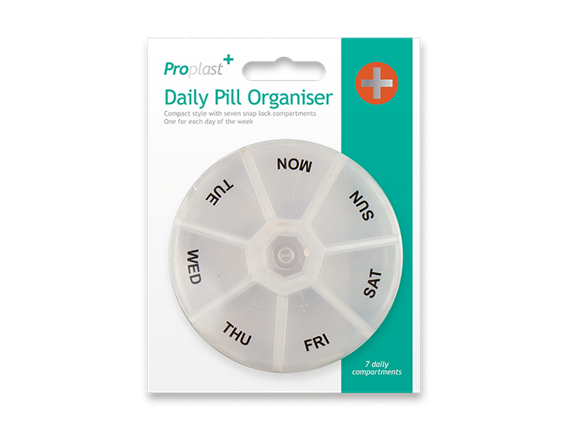 Proplast Weekly Pill Organiser