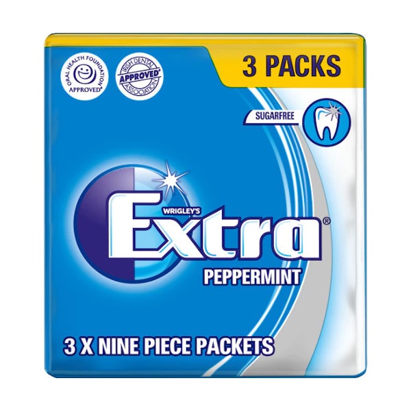Extra Peppermint Gum 3pk
