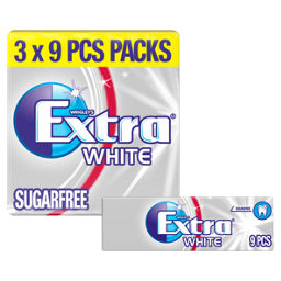 Extra White Gum 3x9pk