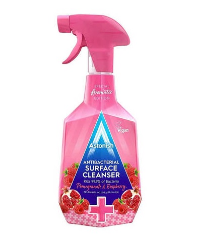 Astonish Pomegranate&Raspberry Antibacterial Surface Cleaner 750ml