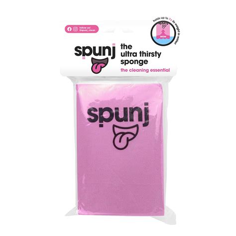 Spunj Pink Ultra Thirsty Sponge