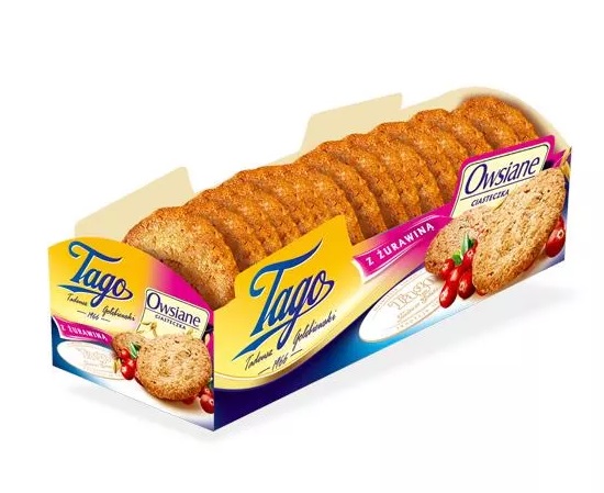 Tago Oat Cranberry Cookies 185g