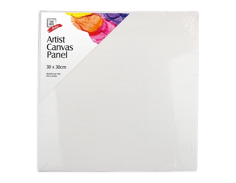 The Box Artist Canvas Panel 30x30cm
