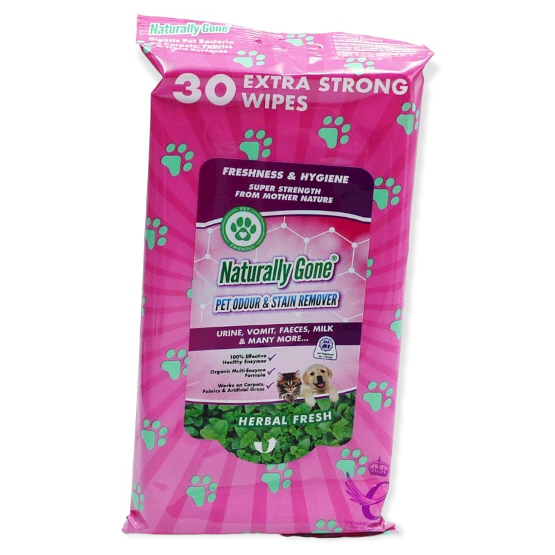 Naturally Gone Pet Odour&Stain Remover 30pk