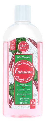 Fabulosa Rhubarb Disinfectant 220ml