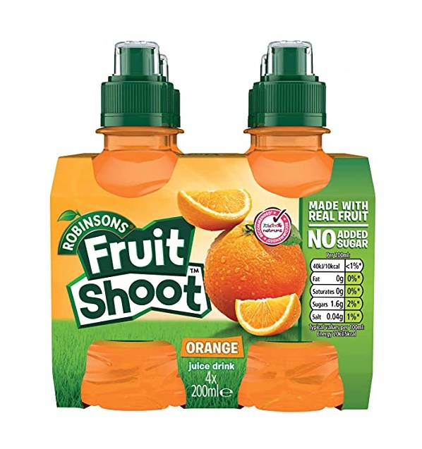 Fruit Shoot Orange 4x200ml