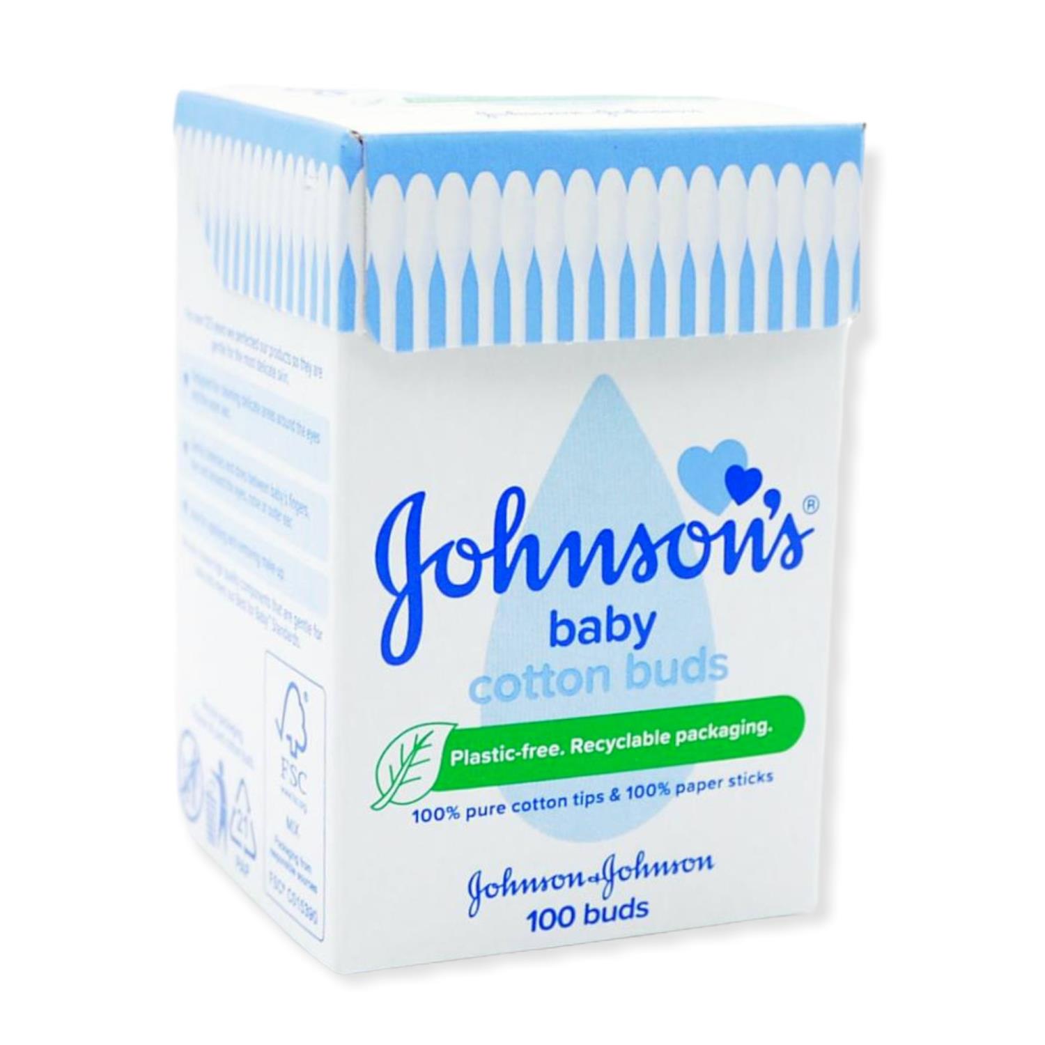 Johnson's Baby Cotton Buds 100stk