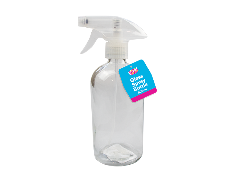 Vivid Spray Bottle Glass 500ml