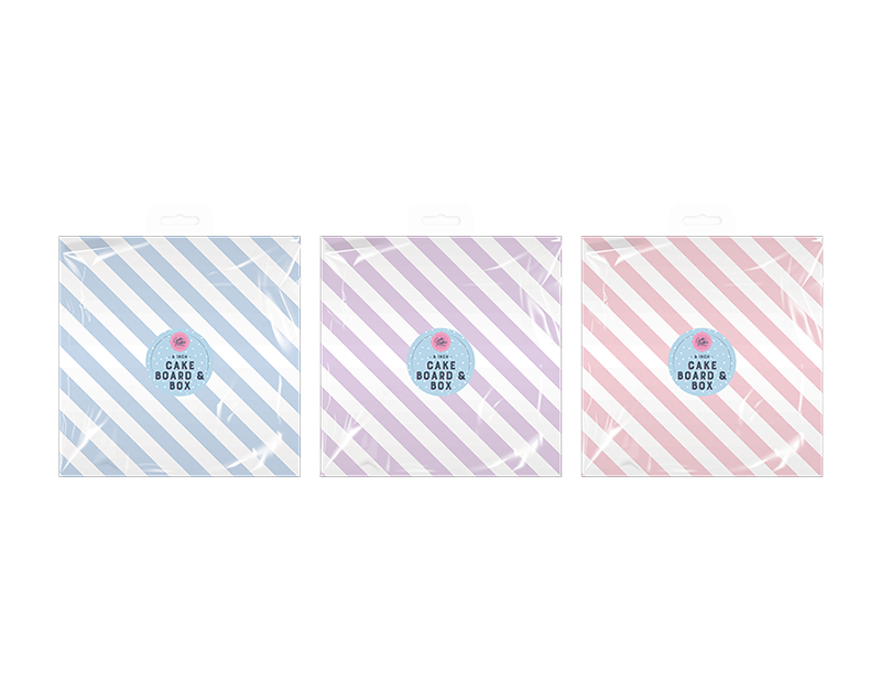 Cooke&Miller Cake Box&Bord 21,5x21,5cm