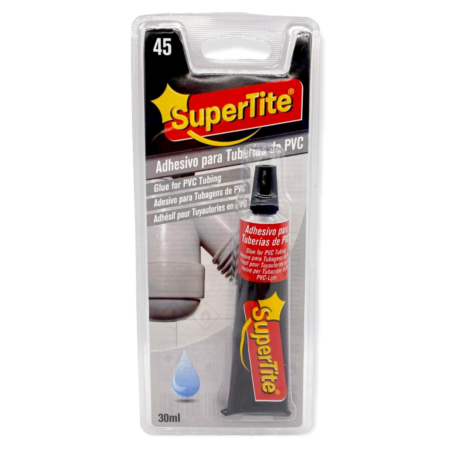Supertite PVC Rør Lim nr.45 30ml
