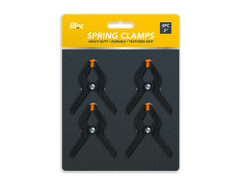 Bloc Spring Clamps 4pk