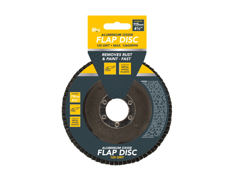Bloc Flap Disc 120 Grit