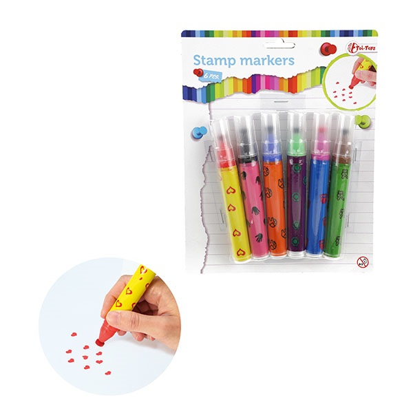 Stamp Markers 6pk