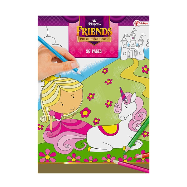 Princess Friends Colouring Book