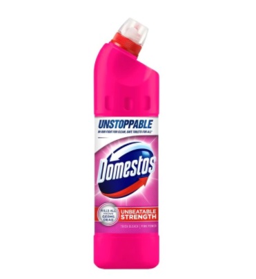 Domestos Pink Bleach Toilet Cleaner 750ml