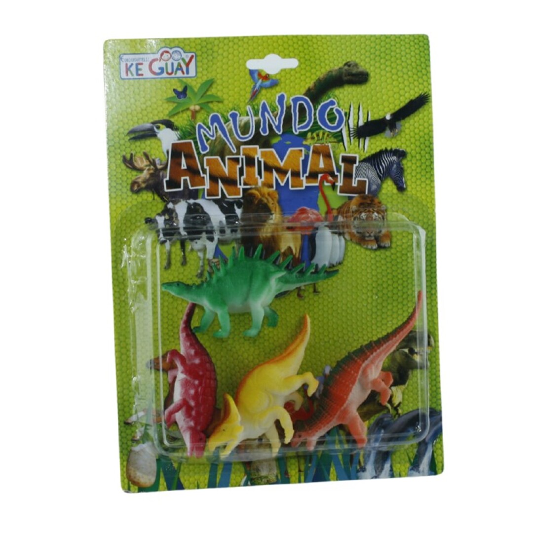 Mundo Animal Dinosaurer 4pk