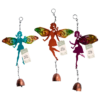 Fairy Windchime Metal 31cm Div.Farger