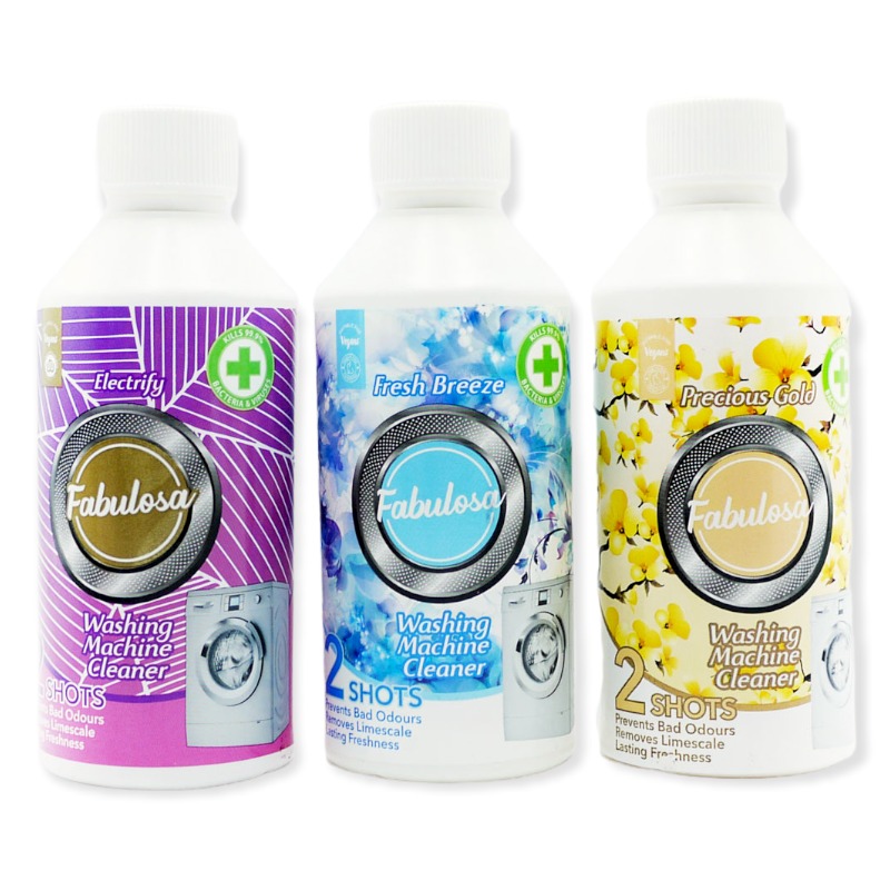 Fabulosa Washing Machine Cleaner 2 Shots 250ml Div.Typer