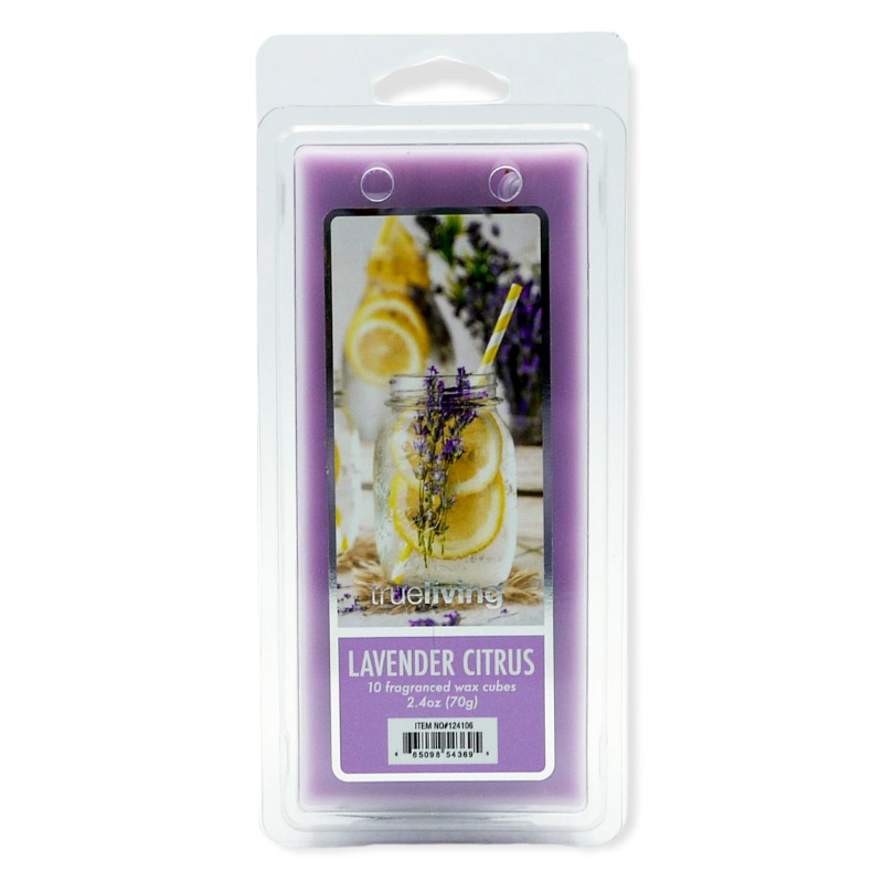 True Living Lavender Citrus Wax Melt 10 Cubes 70g