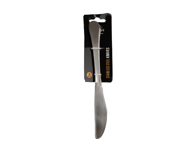 Cooke&Miller Stainless Steel Knives 4pk