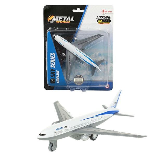 Metal World Sky Series Airplane Pull Back