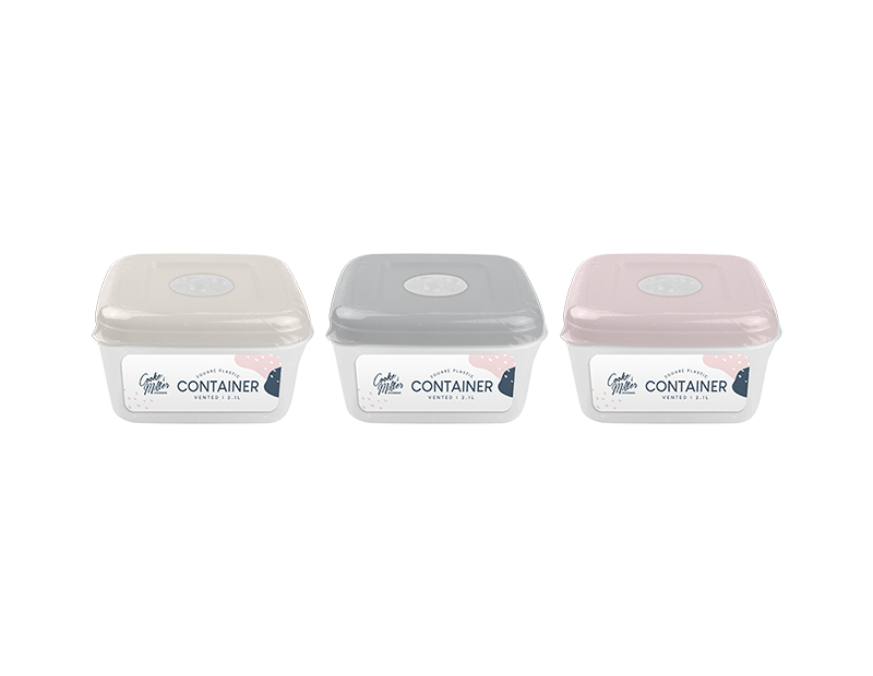 Cooke&Miller Vented Container 2,1L Div.Farger