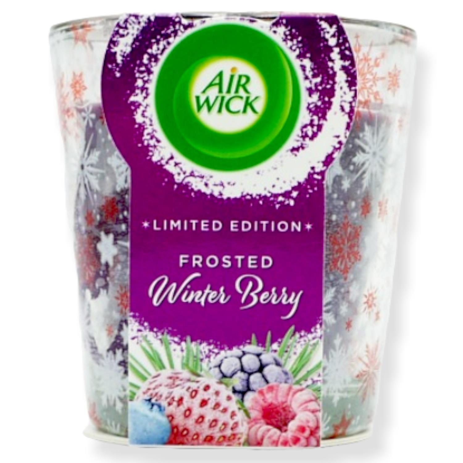 Air Wick Frosted Winter Berry Candle 105g